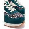 image:imageKeds Womens Rena Lace Up SneakerDark TealHoney Woodloand Floral NylonSuede