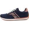 image:imageKeds Womens Rena Lace Up SneakerNavy BlazerClay Floral NylonSuede