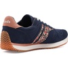 image:imageKeds Womens Rena Lace Up SneakerNavy BlazerClay Floral NylonSuede