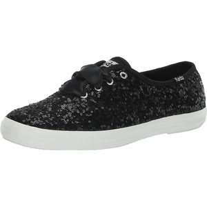 image:imageKeds Womens Champion Glitter Lace UpBlack Sequins