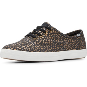 image:imageKeds Womens Champion Glitter Lace UpBlackBronze Mini Dot Canvas