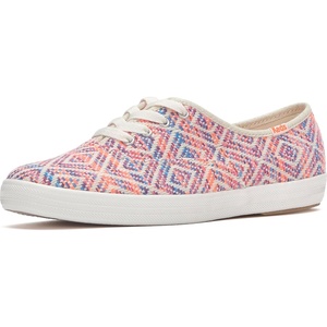 image:imageKeds Womens Champion Glitter Lace UpMulti Diamond Neon Woven