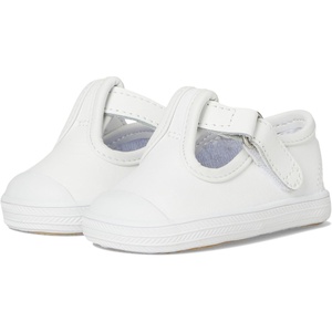 image:imageKeds Girls Keds Champion Toe Cap TStrap Little KidToddlerWhite Leather