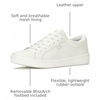 image:imageKeds Womens Ace IIWhite Smooth Leather