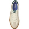 image:imageKeds Womens Jump Kick TToe Fashion SneakerEgretOatmealForest LeatherSuede