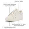 image:imageKeds Womens Pursuit Lace Up SneakersEgretChampagne