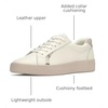 image:imageKeds Womens Pursuit Lace Up SneakersEgretSnake Leather