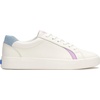 image:imageKeds Womens Pursuit Lace Up SneakersSnow WhiteDenim Leather