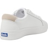 image:imageKeds Womens Pursuit Lace Up SneakersWhiteBlush Leather