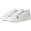 Snow White/Silver/Mauve Leather