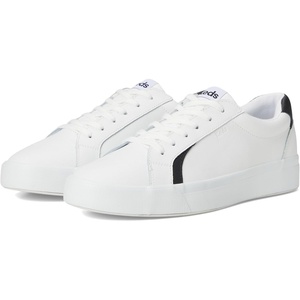 image:imageKeds Womens Pursuit Lace Up SneakersWhiteBlack Leather