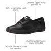 image:imageKeds Womens Champion Leather Lace Up SneakersBlack