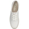 image:imageKeds Womens Champion Leather Lace Up SneakersSnow White Leather