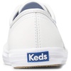 image:imageKeds Womens Champion Leather Lace Up SneakersWhite Leather