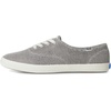 image:imageKeds Womens Champion Leather Lace Up SneakersWhiteBlack Dalmata Leather
