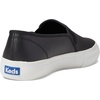 image:imageKeds Womens Double Decker Slip On Fashion SneakerBlack Emboss Leather