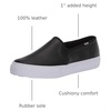 image:imageKeds Womens Double Decker Slip On Fashion SneakerBlack Leather