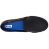 image:imageKeds Womens Double Decker Slip On Fashion SneakerBlackBlack Leather