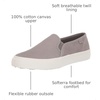 image:imageKeds Womens Double Decker Slip On Fashion SneakerGrey Houndstooth Suede