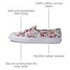 image:imageKeds Womens Double Decker Slip On Fashion SneakerGreyPink Canvas