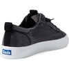 image:imageKeds Womens Kickback Canvas Slip on SneakerBlack