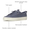 image:imageKeds Womens Kickback Canvas Slip on SneakerNavy Twill