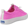 image:imageKeds Womens Kickback Canvas Slip on SneakerNeon Pink