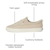 image:imageKeds Womens Kickback Canvas Slip on SneakerOatmeal Washed Twill
