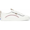 image:imageKeds Womens Kickback Canvas Slip on SneakerSnow White