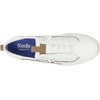image:imageKeds Womens Kickback Canvas Slip on SneakerSnow White