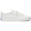 image:imageKeds Womens Kickback Canvas Slip on SneakerSnow White Eyelet