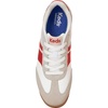 image:imageKeds Womens RvivlSnow WhiteKeds Neon Red Nylon SuedeLeather