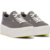 image:imageKeds Womens Skyler Lace Up SneakersCharcoal Heavy Twill