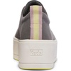 image:imageKeds Womens Skyler Lace Up SneakersCharcoal Heavy Twill