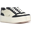 image:imageKeds Womens Skyler Lace Up SneakersEgretBlack LeatherSuede