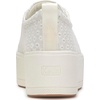 image:imageKeds Womens Skyler Lace Up SneakersSnow White Eyelet