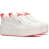 image:imageKeds Womens Skyler Lace Up SneakersSnow WhiteCoral Outsole