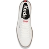 image:imageKeds Womens Skyler Lace Up SneakersWhite Heavy Twill