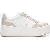 image:imageKeds Womens Skyler Lace Up SneakersWhiteBeige Leather