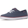 Navy/Red Canvas