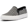Black/White Houndstooth Canvas