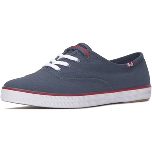 image:imageKeds Womens Champion Glitter Lace UpNavyRed Canvas