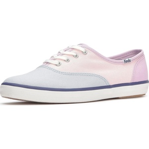 image:imageKeds Womens Champion Glitter Lace UpPinkBlueLilac Colorblock Canvas