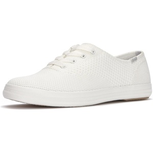 image:imageKeds Womens Champion Glitter Lace UpSnow White Knit Textile