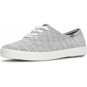 image:imageKeds Womens Champion Glitter Lace UpVintage Indigo Chambray