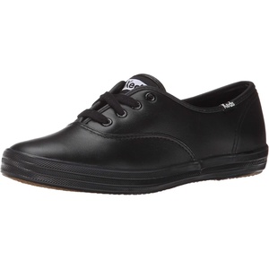 image:imageKeds Womens Champion Leather Lace Up SneakersBlack