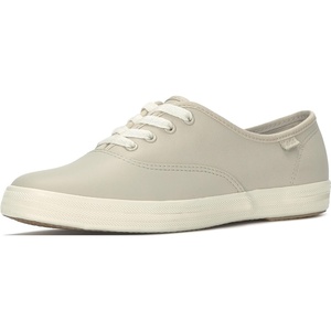 image:imageKeds Womens Champion Leather Lace Up SneakersOatmeal Leather