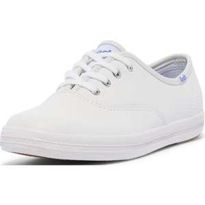image:imageKeds Womens Champion Leather Lace Up SneakersWhite