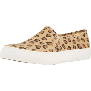 image:imageKeds Womens Double Decker Slip On Fashion SneakerLeopard TanBlack