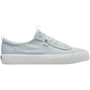 image:imageKeds Womens Kickback Canvas Slip on SneakerLight Blue Dots Print